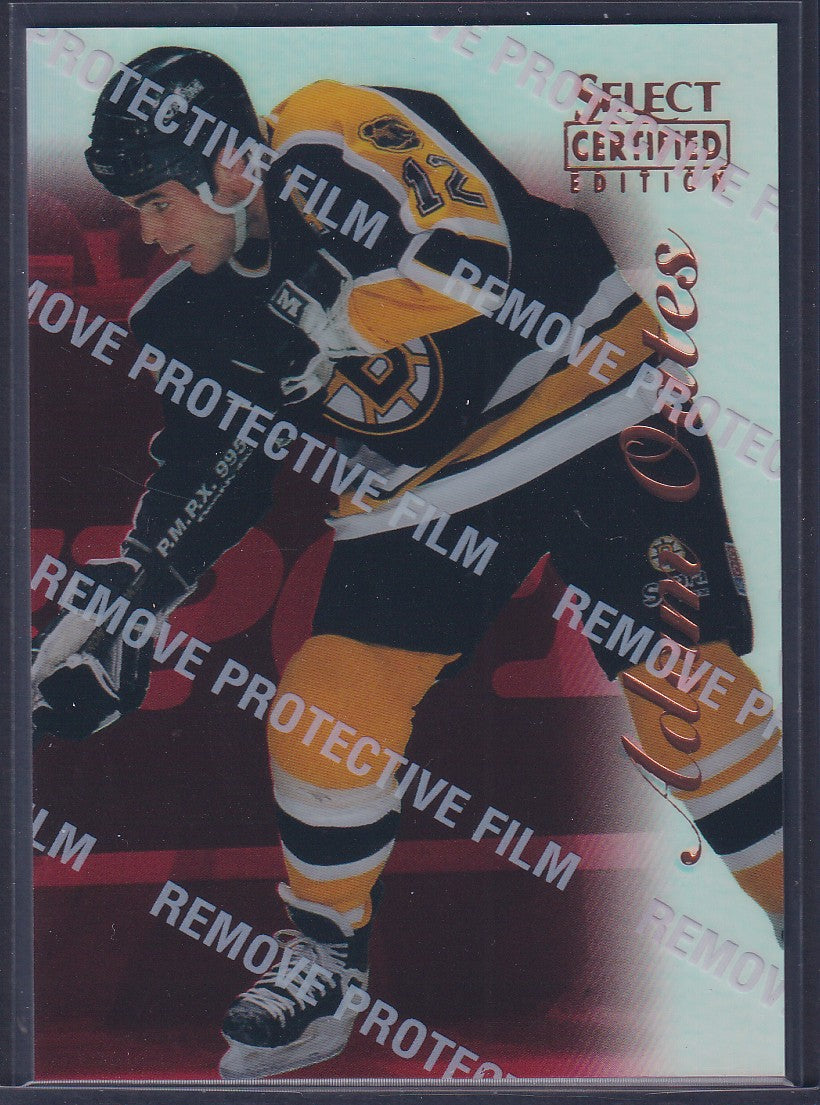 ADAM OATES - 1996 Pinnacle Select Certified MIRROR RED #68