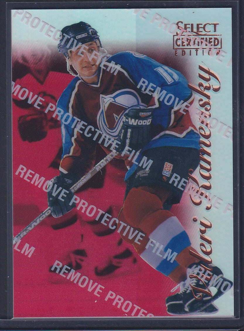 VALERI KAMENSKY - 1996 Pinnacle Select Certified MIRROR RED #67
