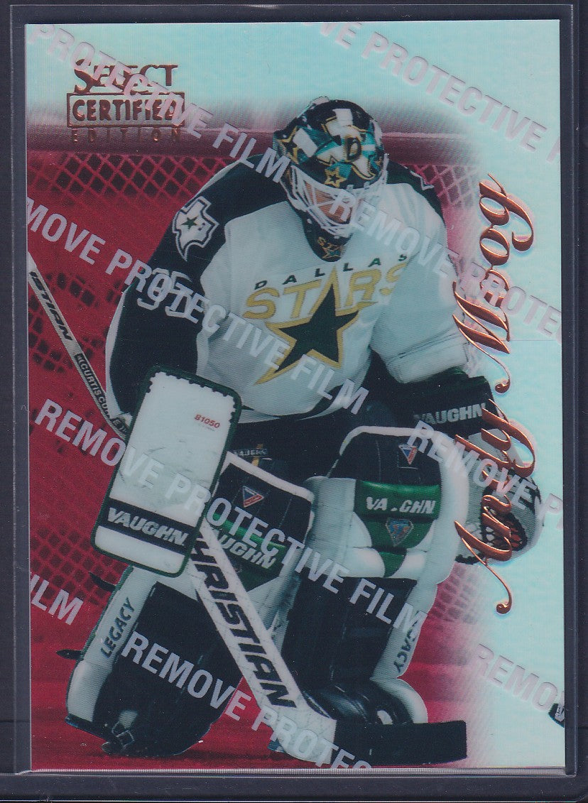 ANDY MOOG - 1996 Pinnacle Select Certified MIRROR RED #25