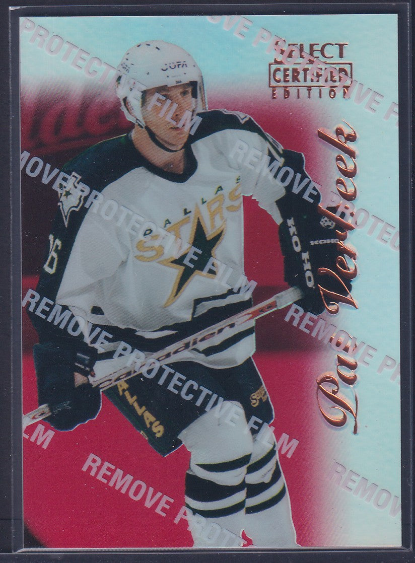 PAT VERBEEK - 1996 Pinnacle Select Certified MIRROR RED #49