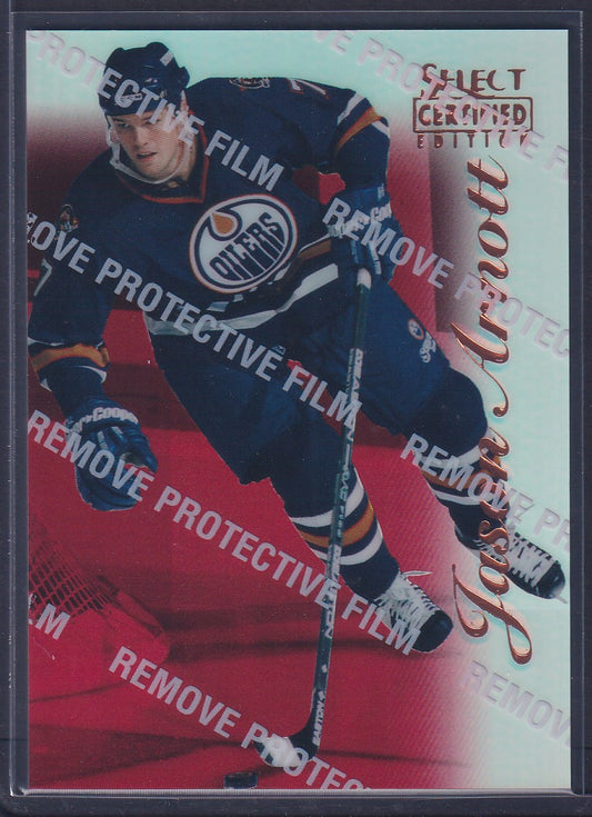 JASON ARNOTT - 1996 Pinnacle Select Certified MIRROR RED #38