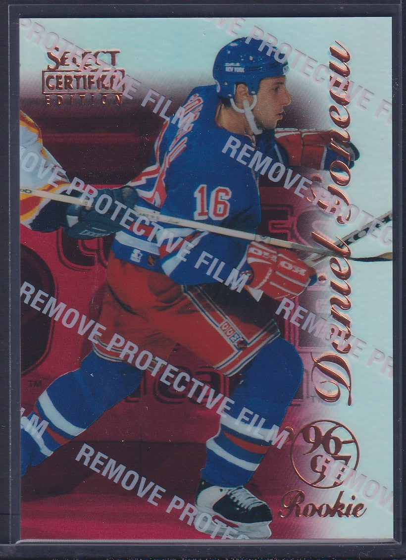 DANIEL GONEAU - 1996 Pinnacle Select Certified MIRROR RED #107