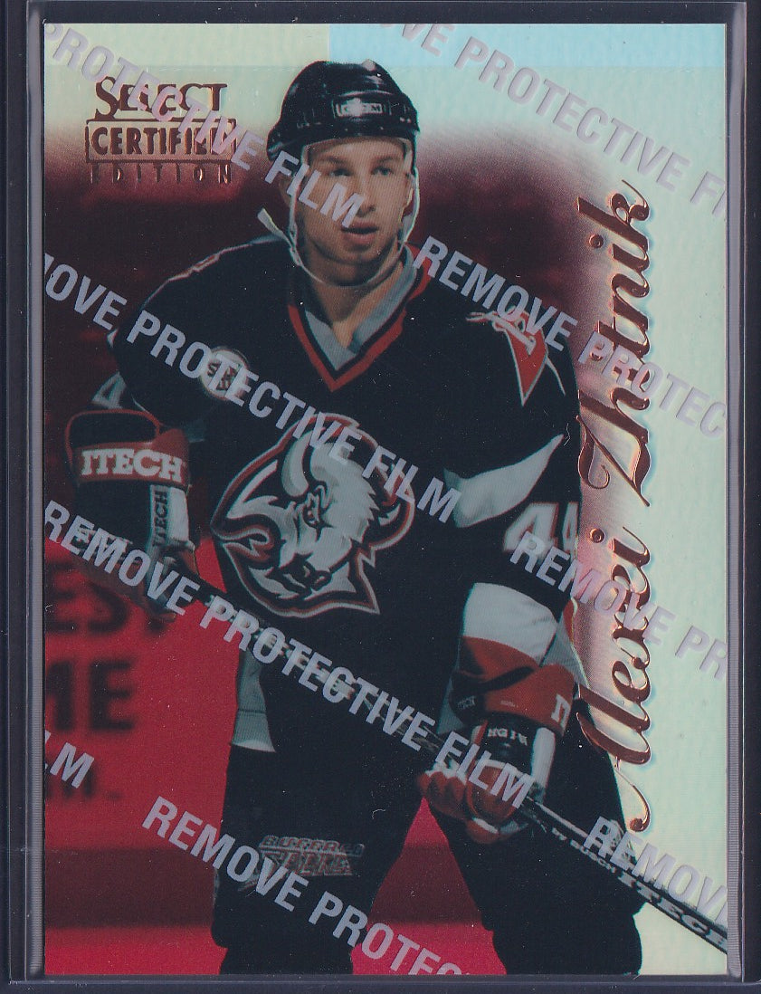 ALEXEI ZHITNIK - 1996 Pinnacle Select Certified MIRROR RED #45