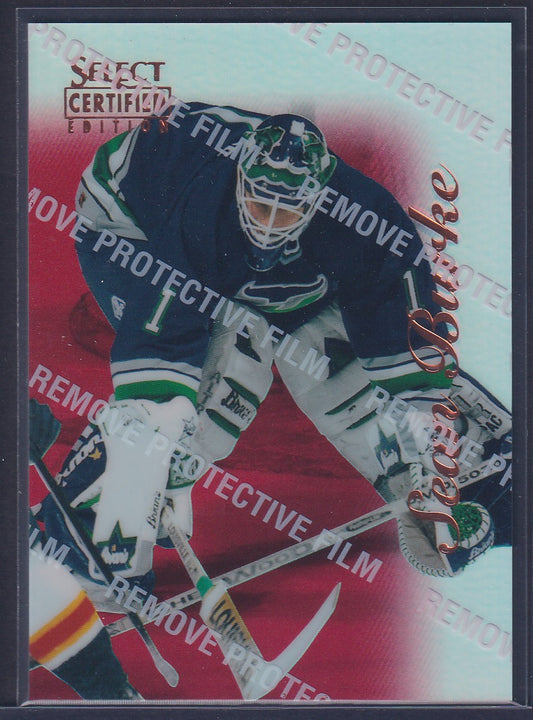 SEAN BURKE - 1996 Pinnacle Select Certified MIRROR RED #44