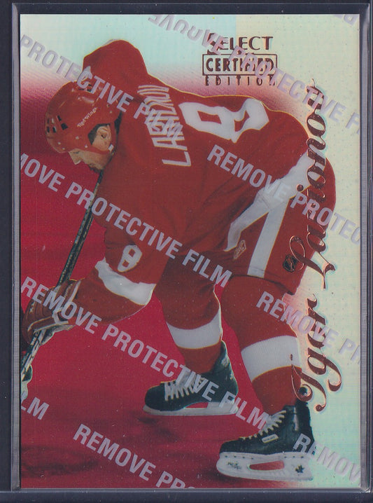IGOR LARIONOV - 1996 Pinnacle Select Certified MIRROR RED #62
