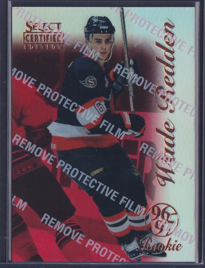 WADE REDDEN - 1996 Pinnacle Select Certified MIRROR RED #100