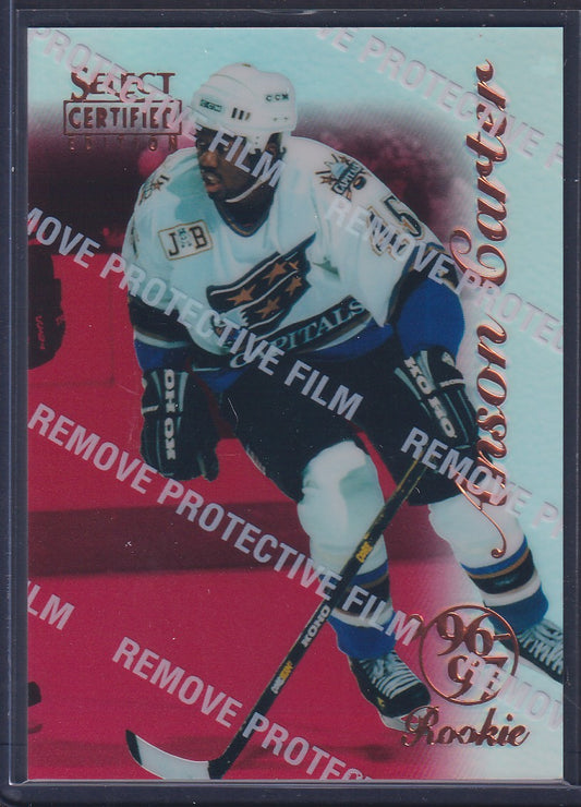 ANSON CARTER - 1996 Pinnacle Select Certified MIRROR RED #94