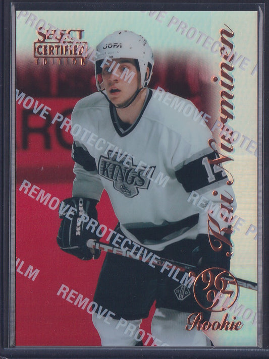 KAI NURMINEN - 1996 Pinnacle Select Certified MIRROR RED #91