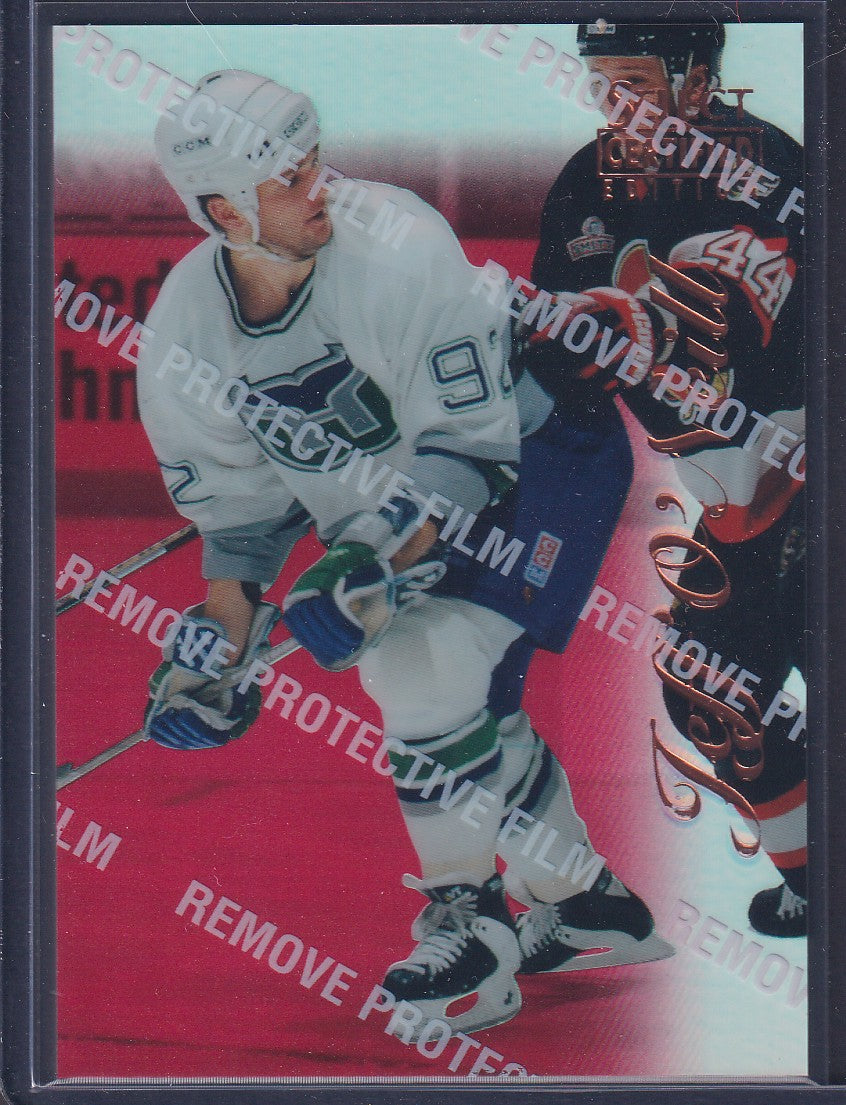 JEFF O'NEILL - 1996 Pinnacle Select Certified MIRROR RED #90