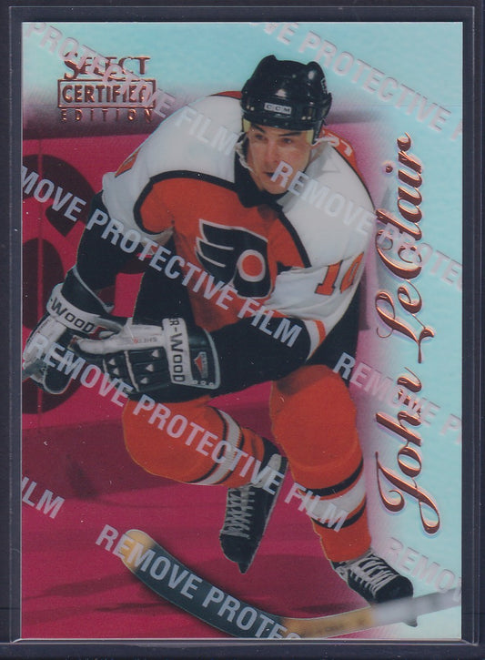 JOHN LECLAIR - 1996 Pinnacle Select Certified MIRROR RED #33