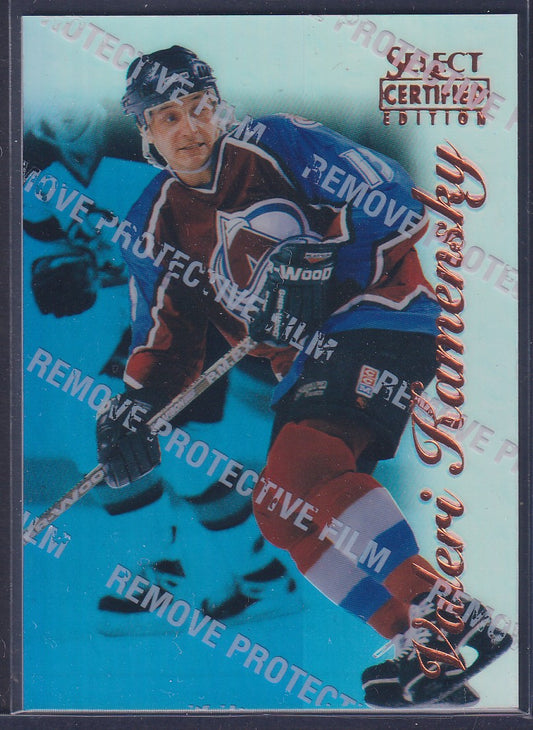 VALERI KAMENSKY - 1996 Pinnacle Select Certified MIRROR Blue w/ Coating #67