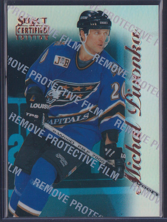 MICHAL PIVONKA - 1996 Pinnacle Select Certified MIRROR Blue w/ Coating #52