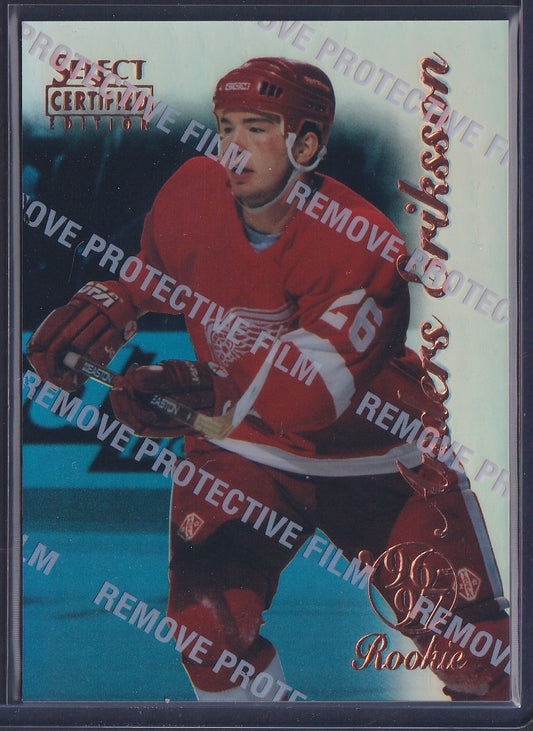 ANDERS ERIKSSON - 1996 Pinnacle Select Certified MIRROR Blue w/ Coating #92