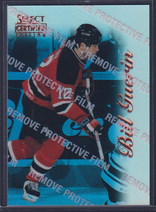 BILL GUERIN - 1996 Pinnacle Select Certified MIRROR Blue w/ Coating #26