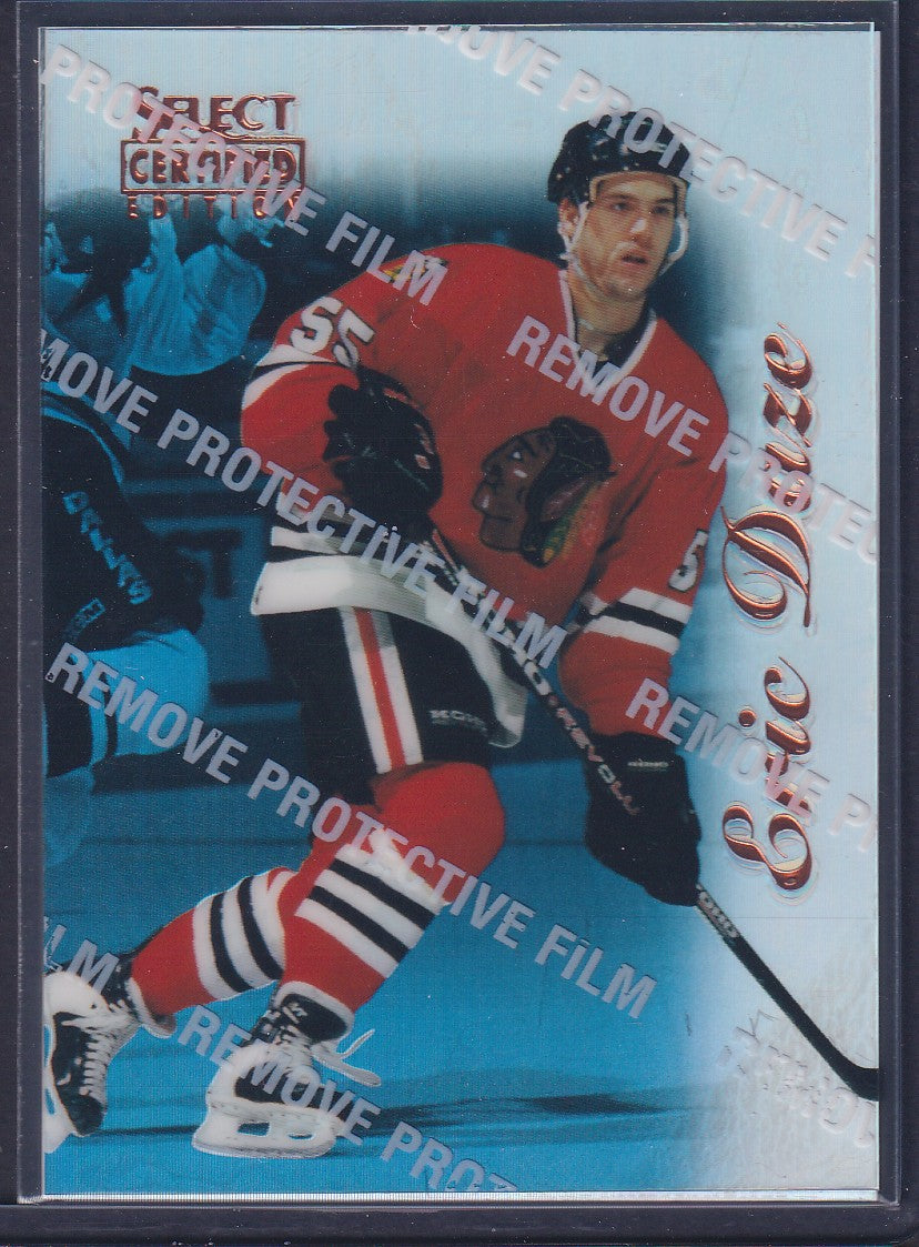 ERIC DAZE - 1996 Pinnacle Select Certified MIRROR Blue w/ Coating #79