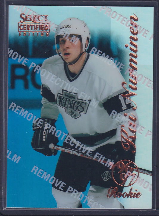 KAI NURMINEN - 1996 Pinnacle Select Certified MIRROR Blue w/ Coating #91