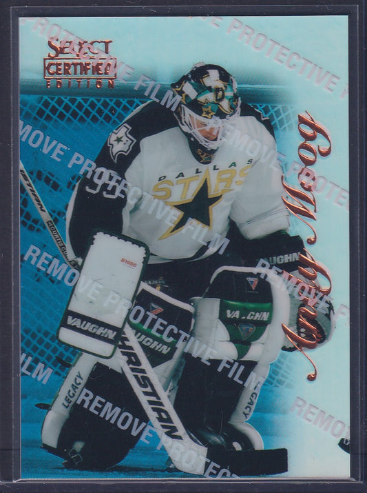 ANDY MOOG - 1996 Pinnacle Select Certified MIRROR Blue w/ Coating #25
