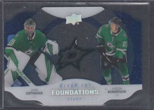OETTINGER / ROBERTSON, 2021 Upper Deck Clear Cut Foundations #CCF-RO