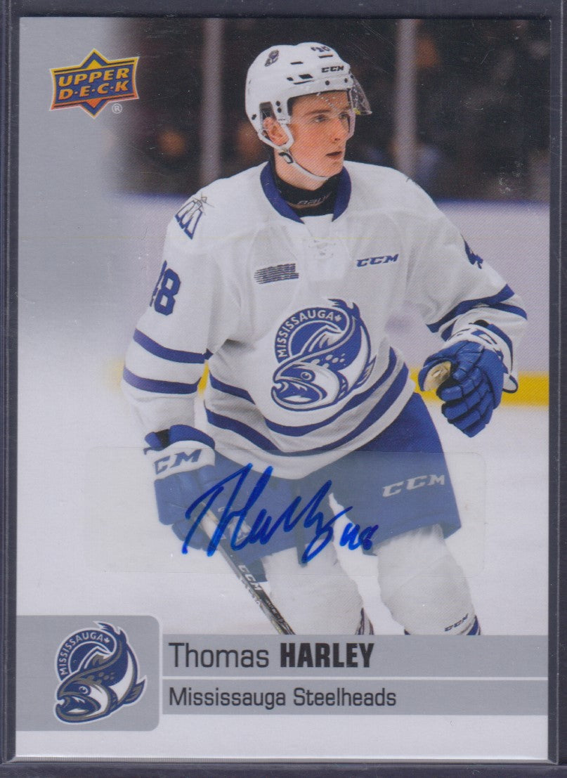 THOMAS HARLEY, 2019 CHL Steelheads Auto #5