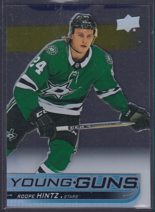 ROOPE HINTZ, 2018 Upper Deck Young Guns Acetate #202