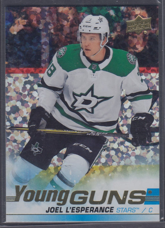 JOEL L'ESPERANCE, 2019 Upper Deck Young Guns RAINBOW #217