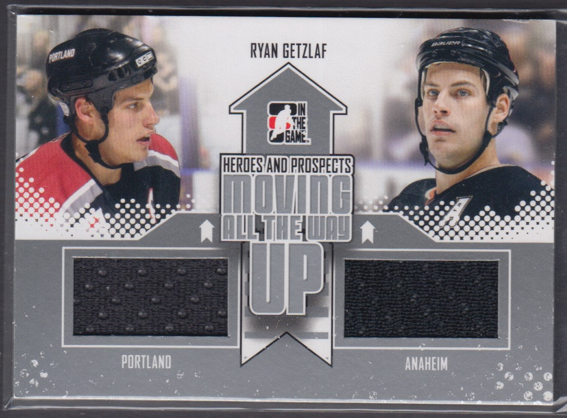 RYAN GETZLAF, ITG Moving All The Way Up #MAU-02, Patch, /50