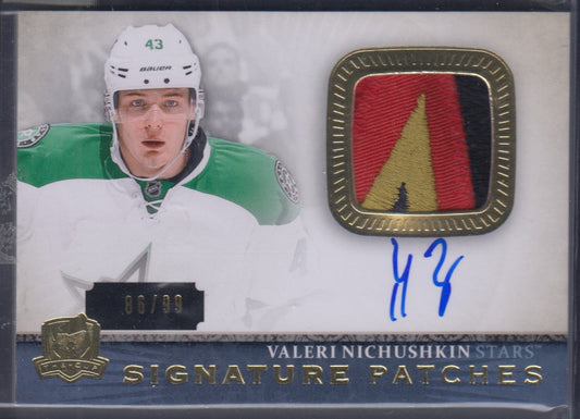 VALERI NICHUSHKIN, 2013 Upper Deck The Cup Signature Patches Auto #SP-VN, /99