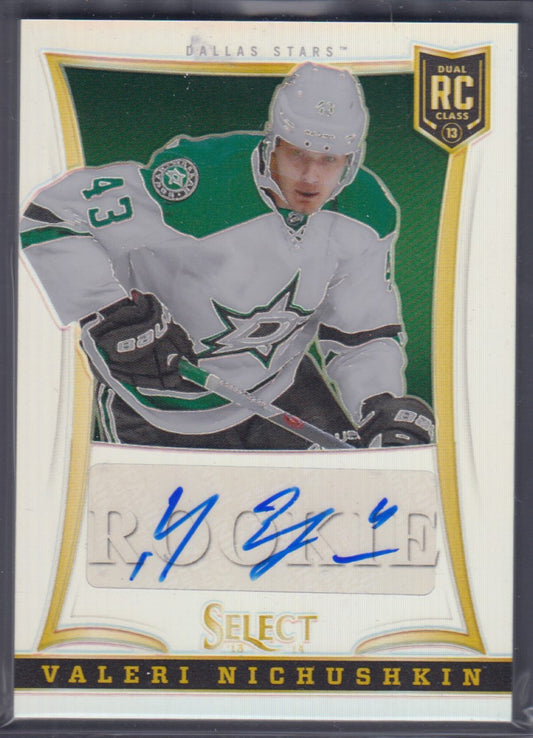 VALERI NICHUSHKIN, 2013 Panini Select Rookie Auto #303, /99