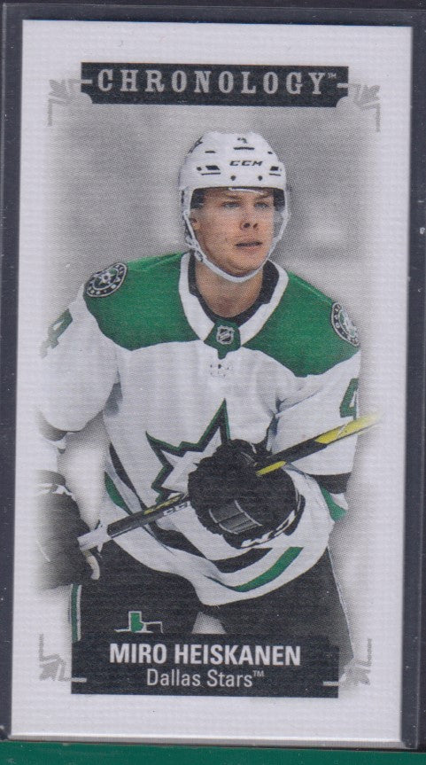 MIRO HEISKANEN, 2019 Upper Deck Chronology Small #M-232, /60