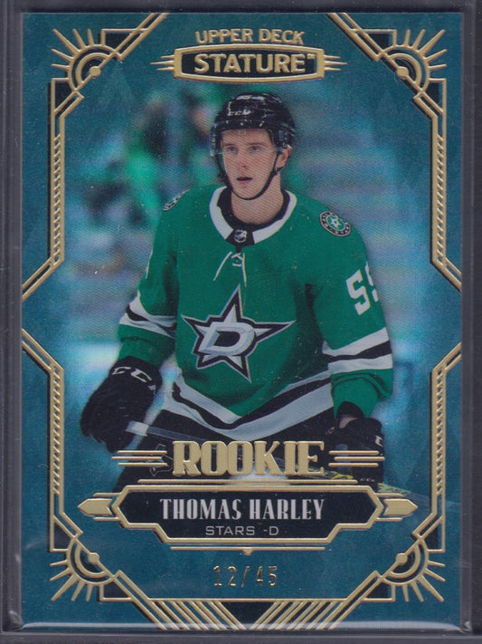 THOMAS HARLEY, 2020 Upper Deck Stature Rookie #192, /45