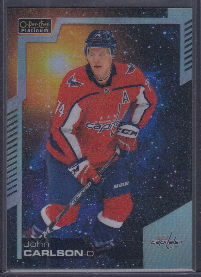 JOHN CARLSON, 2020 O-Pee-Chee Platinum COSMIC #131, /65