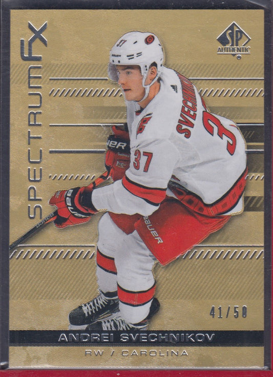 ANDREI SVECHNIKOV, 2019 SP Spectrum FX GOLD #S-21, /50