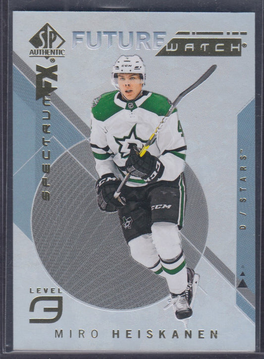 MIRO HEISKANEN, 2018 SP Authentic Future Watch Spectrum FX #S-94