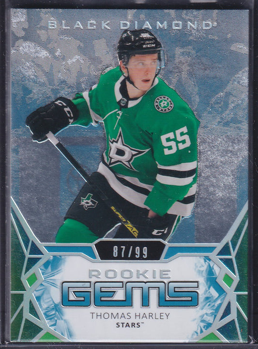 THOMAS HARLEY, 2020 Upper Deck Black Diamond Rookie Gems #RG-TH, /99