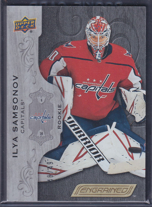 ILYA SAMSONOV, 2018 Upper Deck Engrained Rookie #98