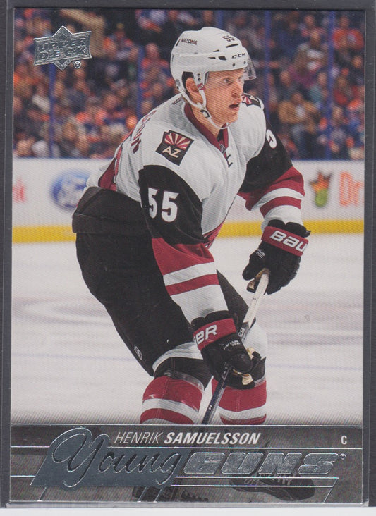 HENRIK SAMUELSSON - 2015 Upper Deck Young Guns #213