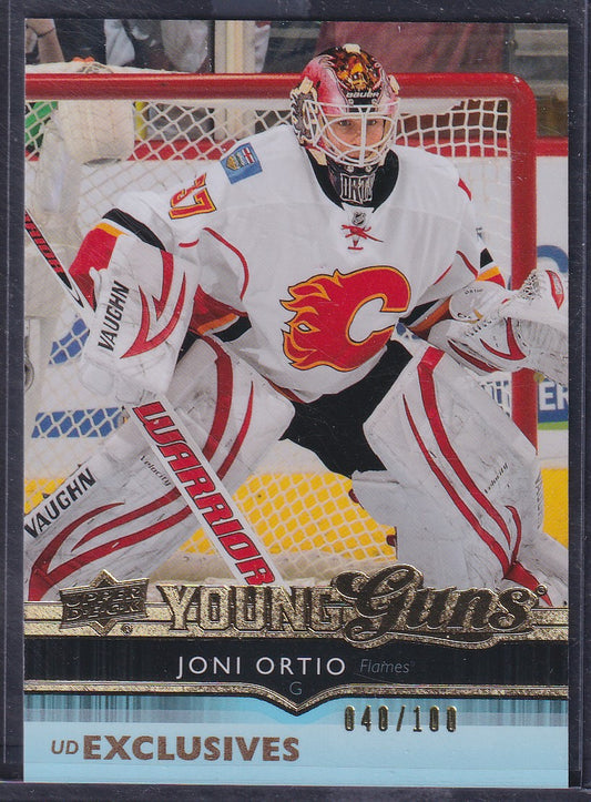 JONI ORTIO, 2014 Upper Deck Young Guns UD EXCLUSIVES #465, /100