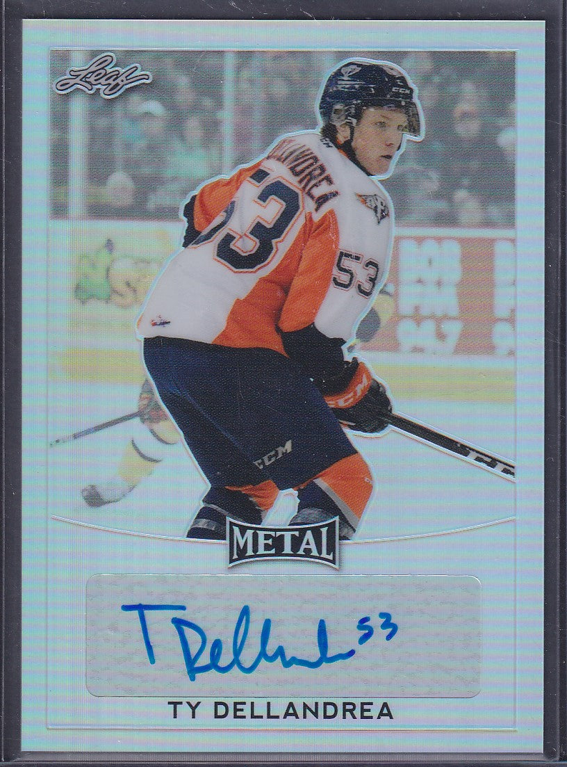 TY DELLANDREA, 2020 Leaf Metal Auto #BA-TD1