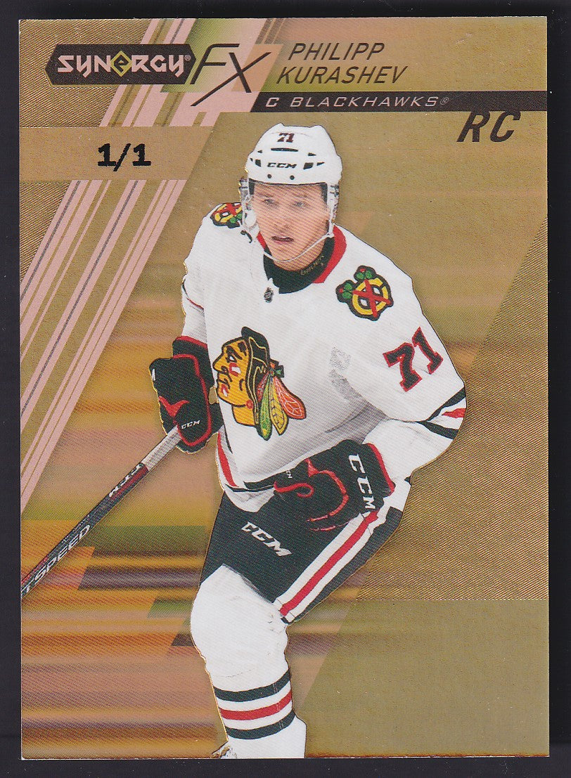 PHILIPP KURASHEV, 2020 Upper Deck Synergy FX Rookie #FXR-KU, 1/1