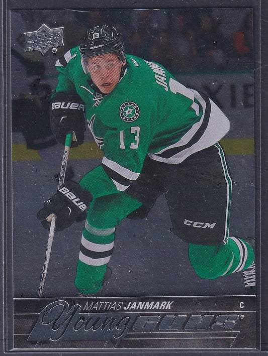 MATTIAS JANMARK - 2015 Upper Deck Young Guns SILVER FOIL #244