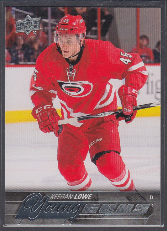 KEEGAN LOWE - 2015 Upper Deck Young Guns #246