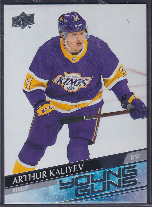 ARTHUR KALIYEV - 2020 Upper Deck Young Guns #701