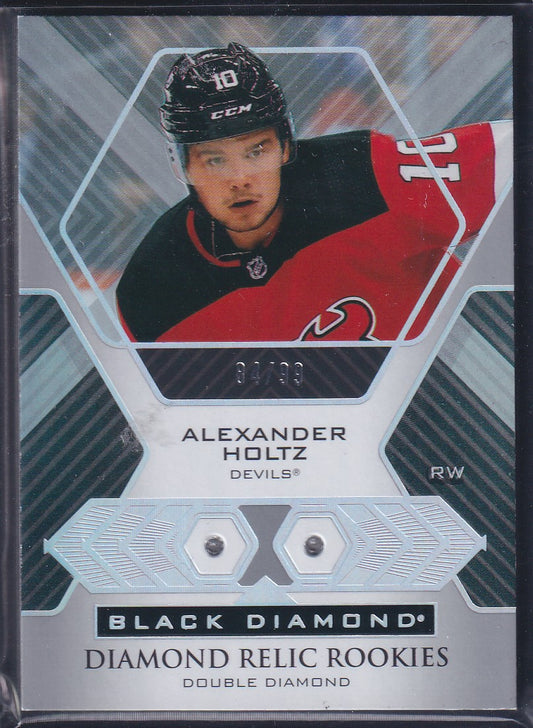 ALEXANDER HOLTZ - 2021 Upper Deck Black Diamond Relics Rookies #BDR-AH, /99