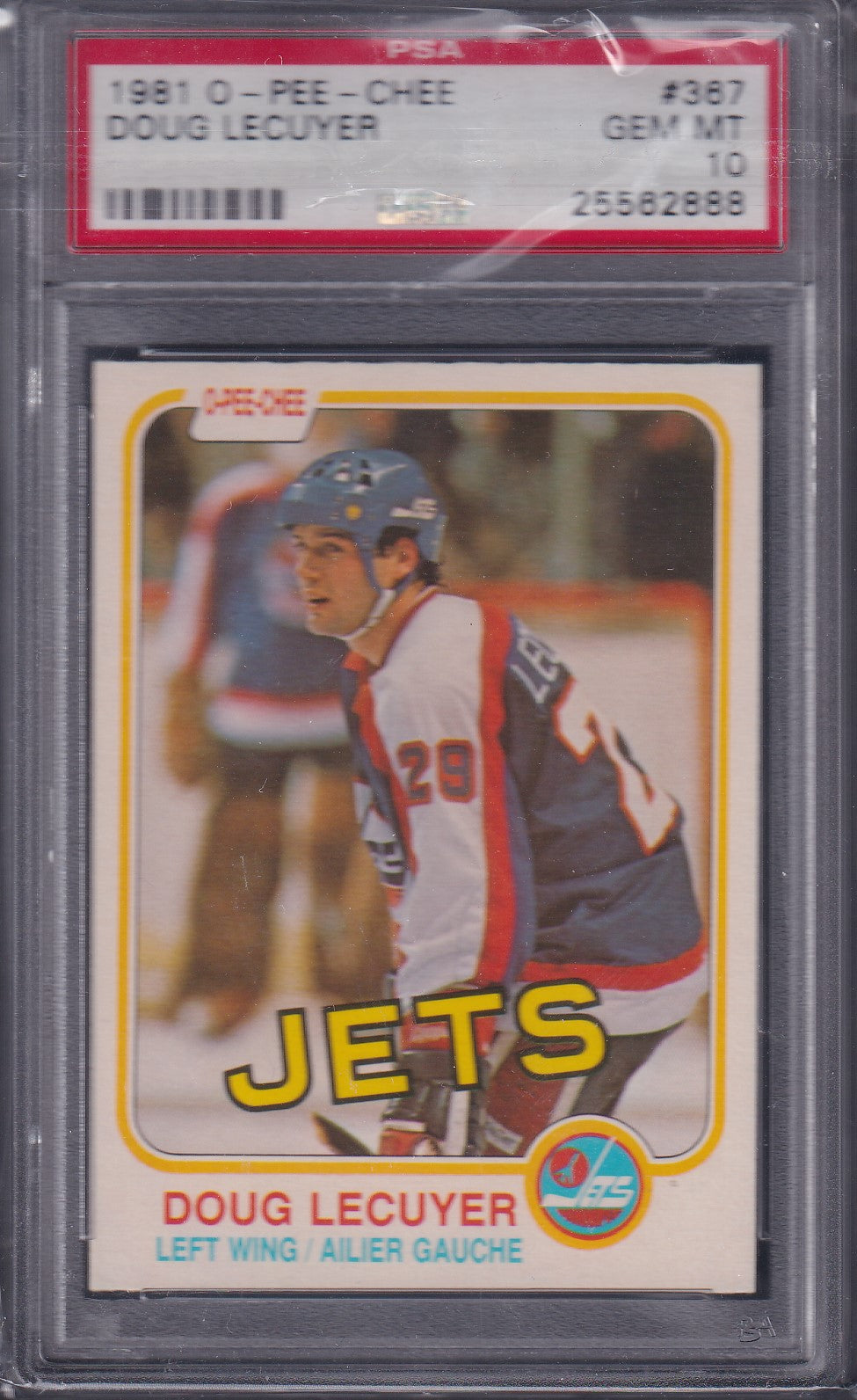 DOUG LECUYER, 1981 O-Pee-Chee #267, PSA 10