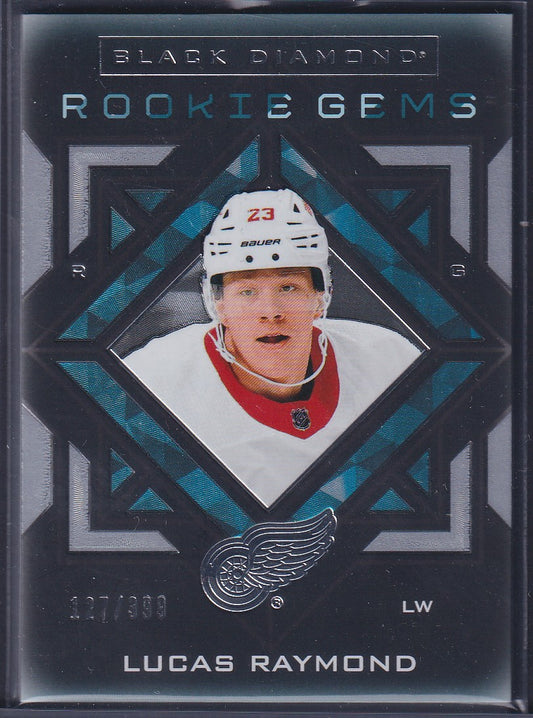 LUCAS RAYMOND - 2021 Upper Deck Black Diamond Rookie Gems #RG-LR, /399