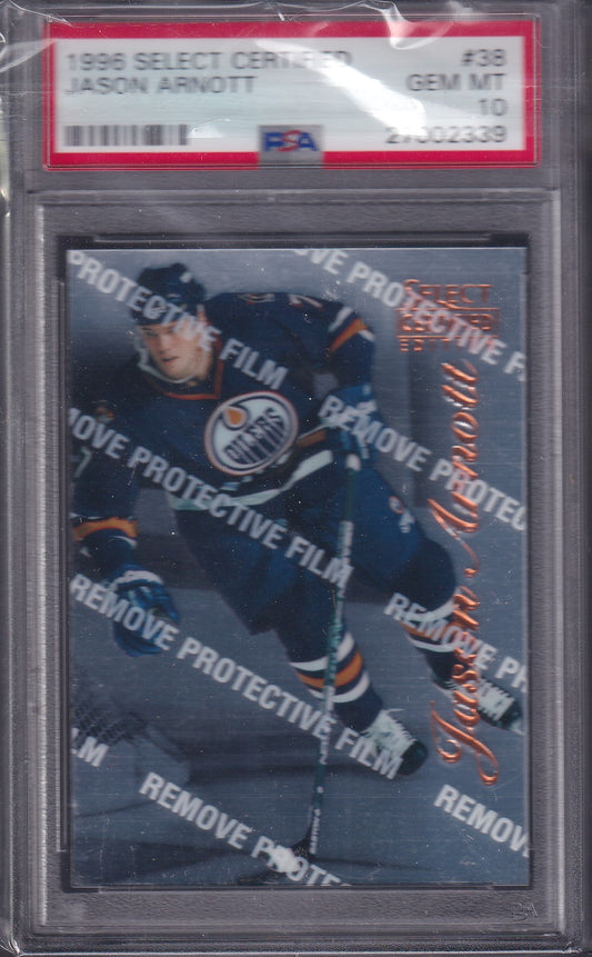 JASON ARNOTT, 1996 Select Certified #38, PSA 10