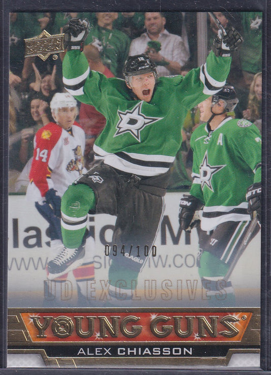 ALEX CHIASSON - 2013 Upper Deck Young Guns UD EXCLUSIVES #235, /100