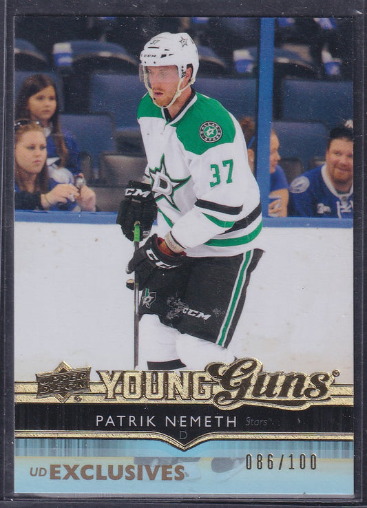 PATRIK NEMETH - 2014 Upper Deck Young Guns UD EXCLUSIVES #219, /100