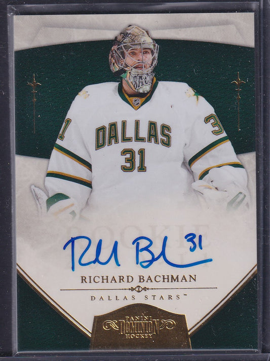 RICHARD BACHMAN - 2010 Panini Dominion Rookie Auto #176, /25