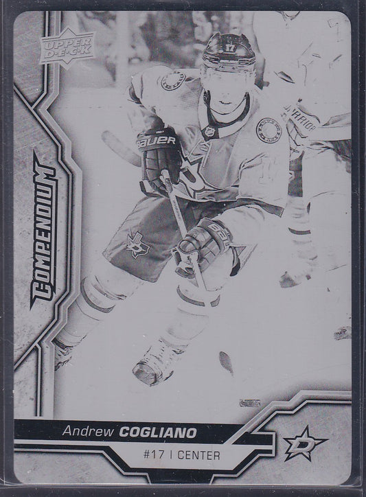 ANDREW COGLIANO - 2018 Compendium Hockey Series 2 #561 PRINTING PLATE, 1/1